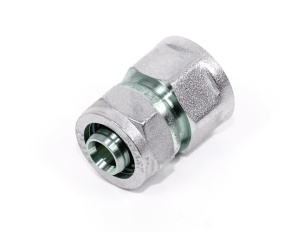 SMART 530002N102630А Соединитель 1" внутренняя резьба х 26 3,0 цанга, никель, 40 штук в упаковке