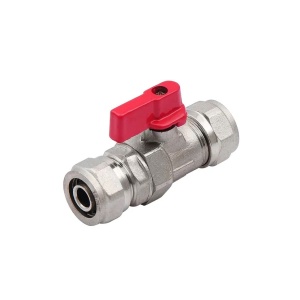 SMART SMT2019N1616 16 x 16 кран шаровый, для металлопластиковой трубы, бабочка 50 штук в упаковке