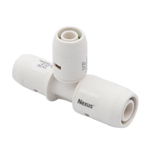 SharkBite NEXUS SN03201616 T 20 x 16 x 16 Тройник цанга - цанга - цанга 144 штуки в упаковке фото в интернет-магазине SMARTGRP