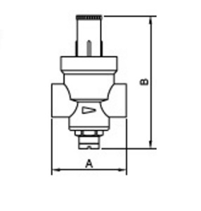 SMART SMT3102NY0004 Регулятор давления 1/2" внутренняя резьба, с отводом для манометра, никель 42 штуки в упаковке фото в интернет-магазине SMARTGRP