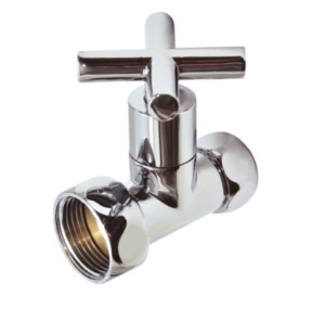 SMT8730SCH0510 Кран-Вентиль прямой, ручка крест, хром,  3/4"х1" г/г, 20шт/кор