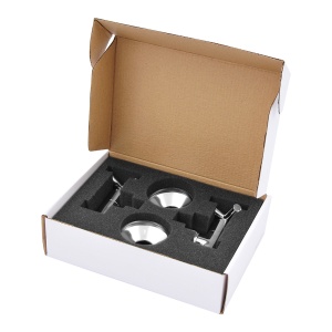 SMT8500SCH0405/2C Кран-Вентиль угловой, ручка крест, хром, 3/4"х1/2" г/ш, с отражателем, 10пар/кор фото в интернет-магазине SMARTGRP