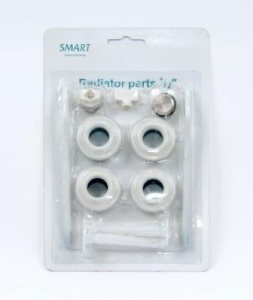 SMART SMT1920W1005-50 Комплект с 2 - мя дюбелями 3/4" для радиатора 50 штук в упаковке