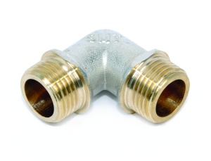 SMART SMT703NY6610 Угольник 1" наружняя резьба, с буртиком, 40 штук в упаковке