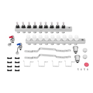 GFA201N0010/9 Коллекторная группа со встроен.расходомерами,в сборе 1"х9 вых. фото в интернет-магазине SMARTGRP